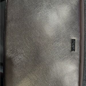 Kate Spade Rose gold lap top sleeve with zipper